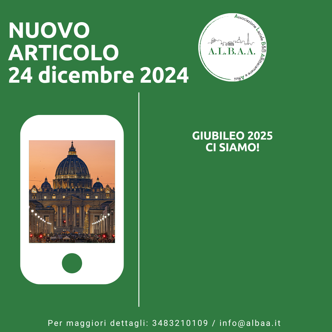 GIUBILEO 2025: CI SIAMO!